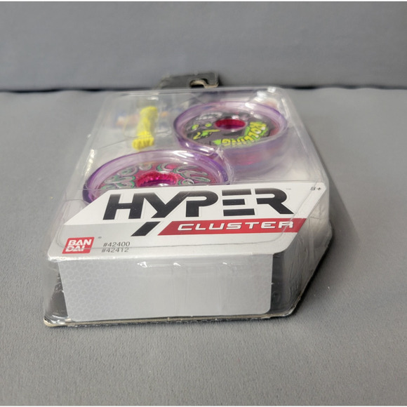 Hyper Cluster Yo-Yo Skin Pack Rolling Stamina Build and Customize Ban Dai Purple - Picture 7 of 12